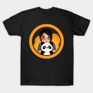 Just a girl who loves pandas T-Shirt